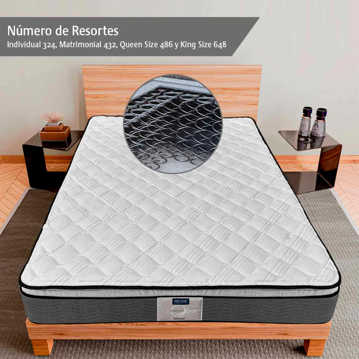 COLCHON RESTONIC MATRIMONIAL MODELO PARK