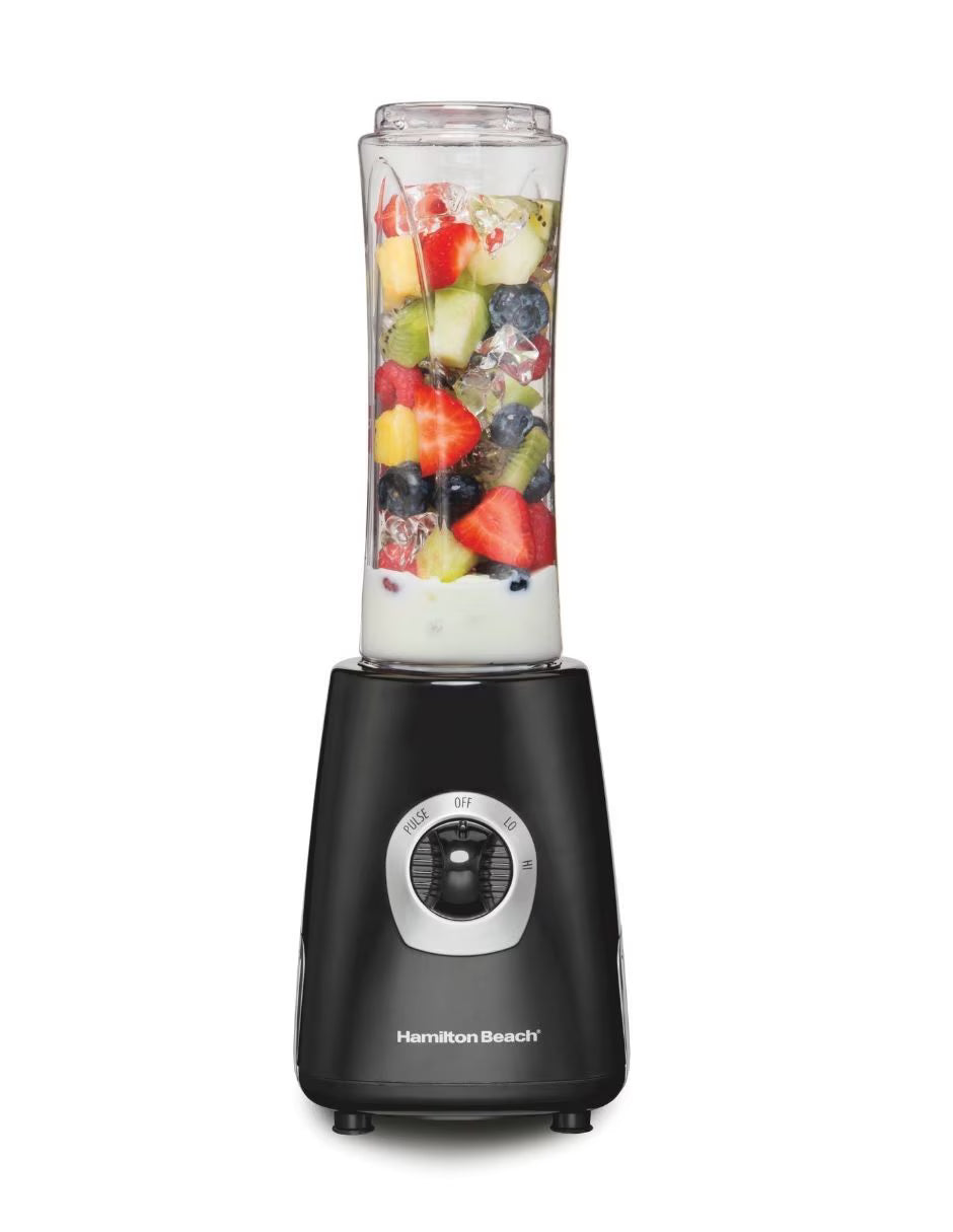 LICUADORA PERSONAL HAMILTON BEACH 2 VELOCIDADES Y PULSO MOTOR 600W