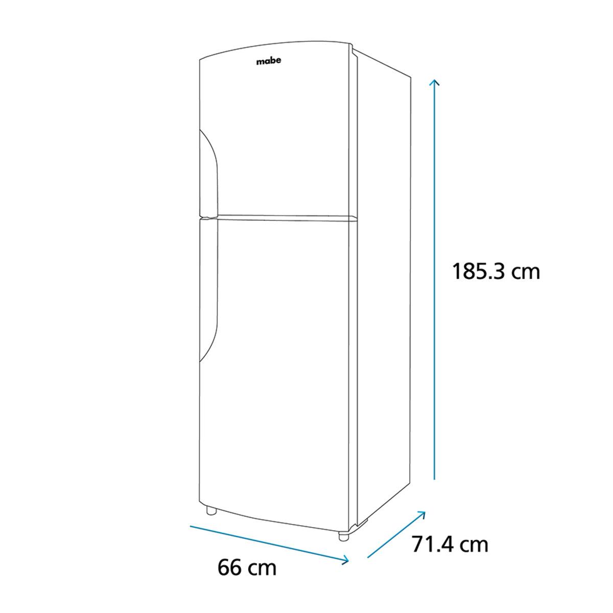 REFRIGERADOR MABE AUTOMATICO 15 PIES