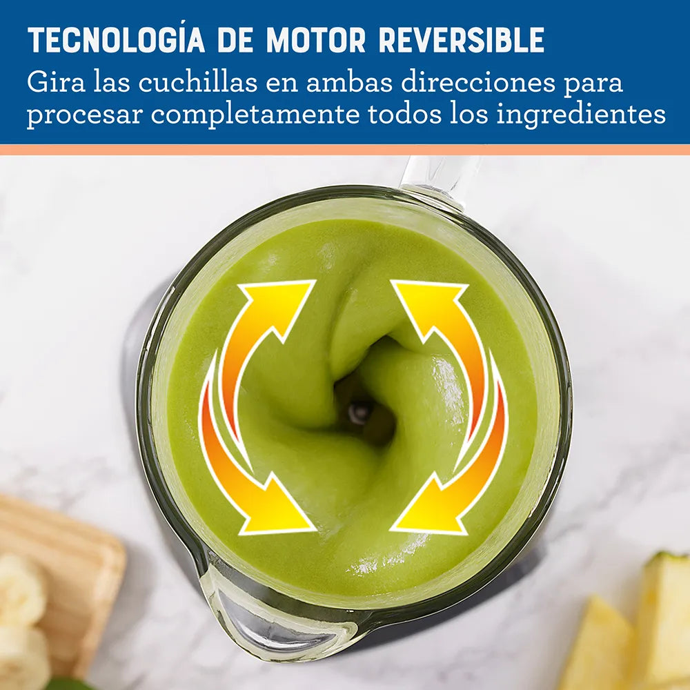 Licuadora Oster motor reversible metálico de 1 velocidad