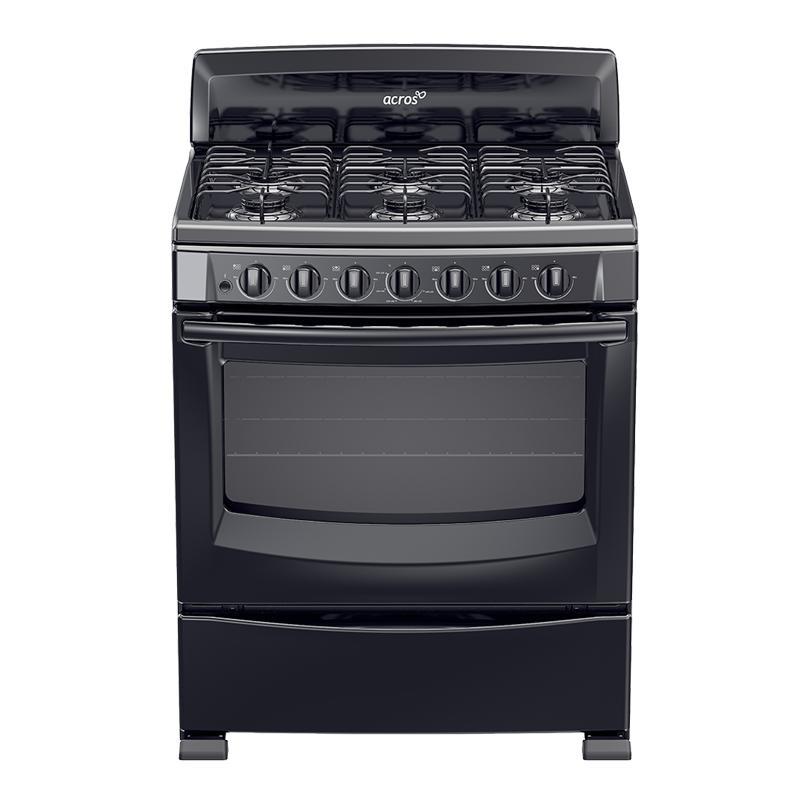 Estufa Acros 30 Pulgadas Negra, Encendido Electrónico