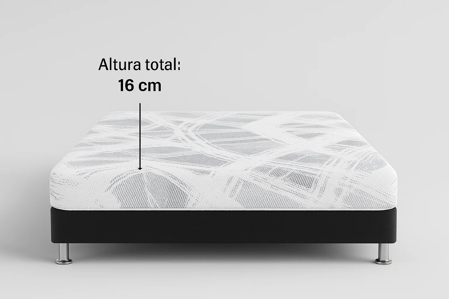 Colchón Matrimonial RESTONIC, sin resortes