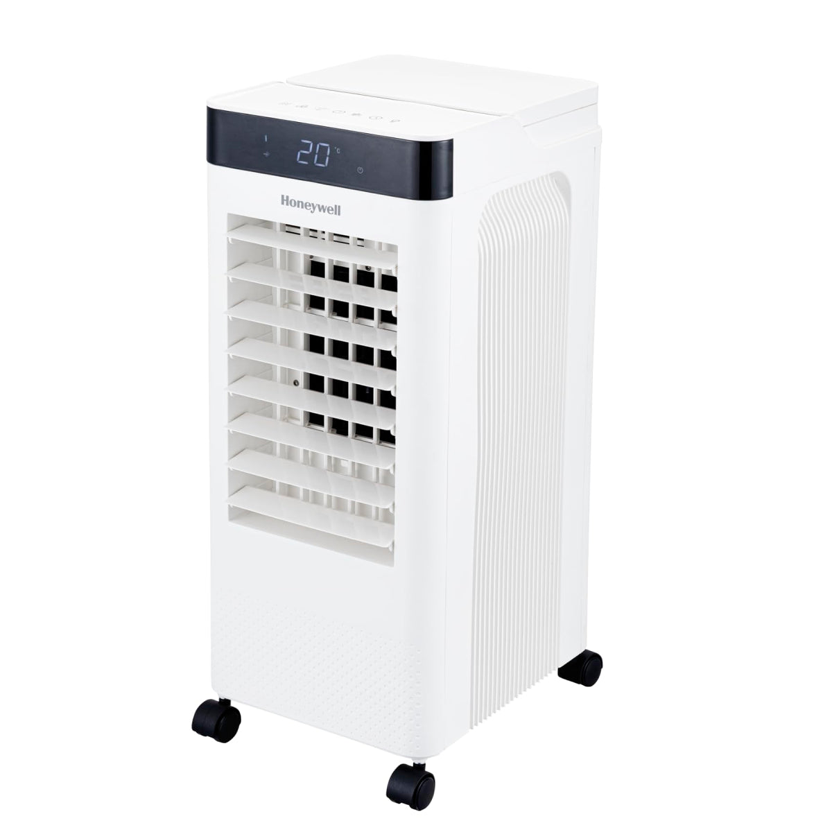 Enfriador de aire evaporativo Honeywell, área de cobertura 10 m², tanque de 7.5 L