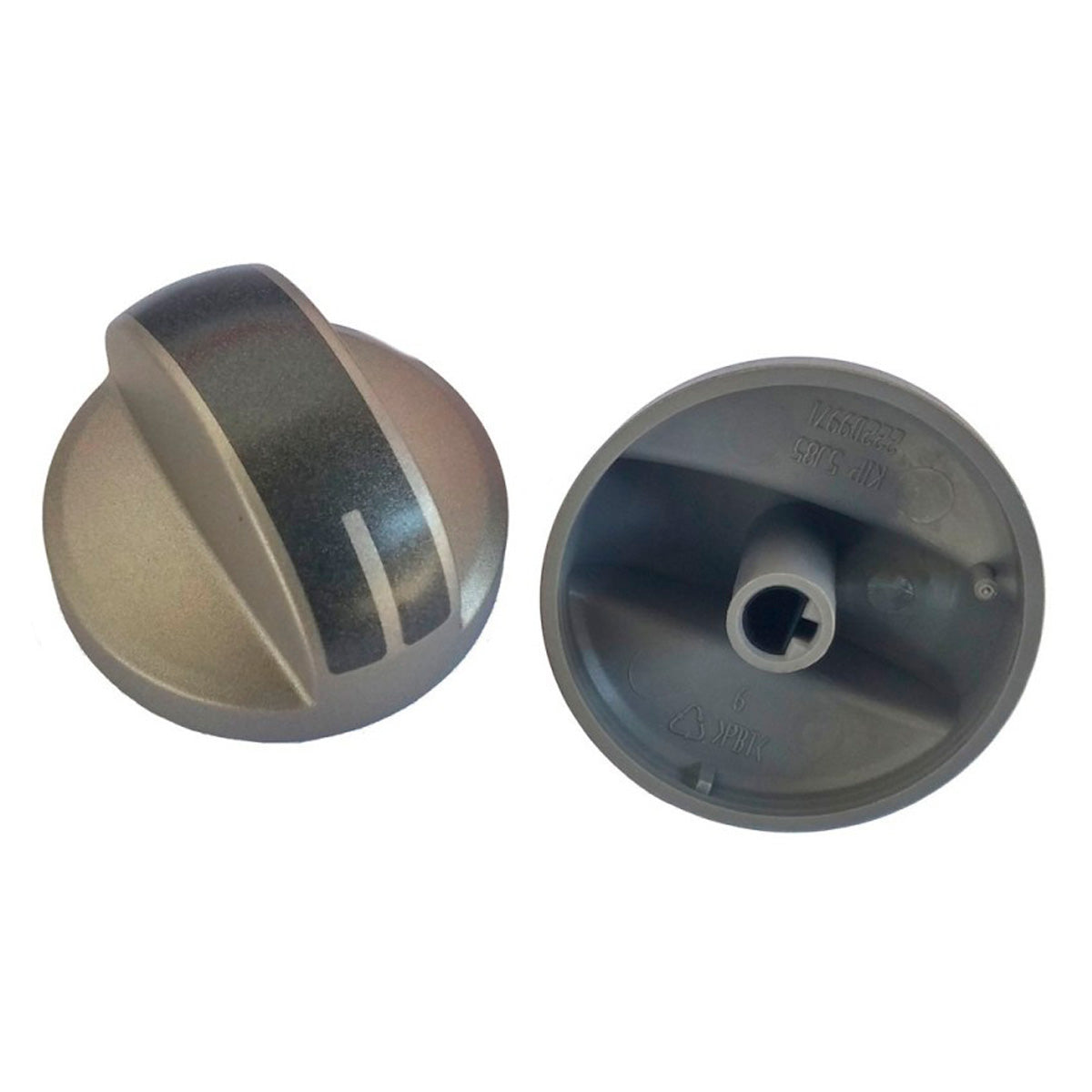 PERILLA NARIZ GRIS ENTRADA CHICA 1/2 CAÑA PARA ESTUFA MABE