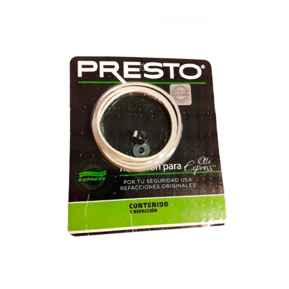 EMPAQUE Y VALVULA 1-3-6-8 LTS PRESTO PARA OLLA DE PRESION 75576