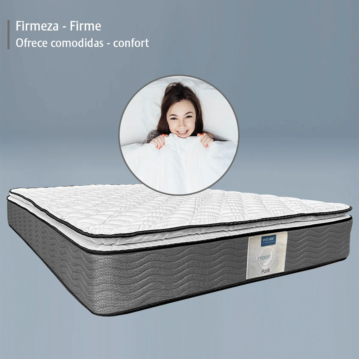 COLCHON RESTONIC KING SIZE MODELO PARK