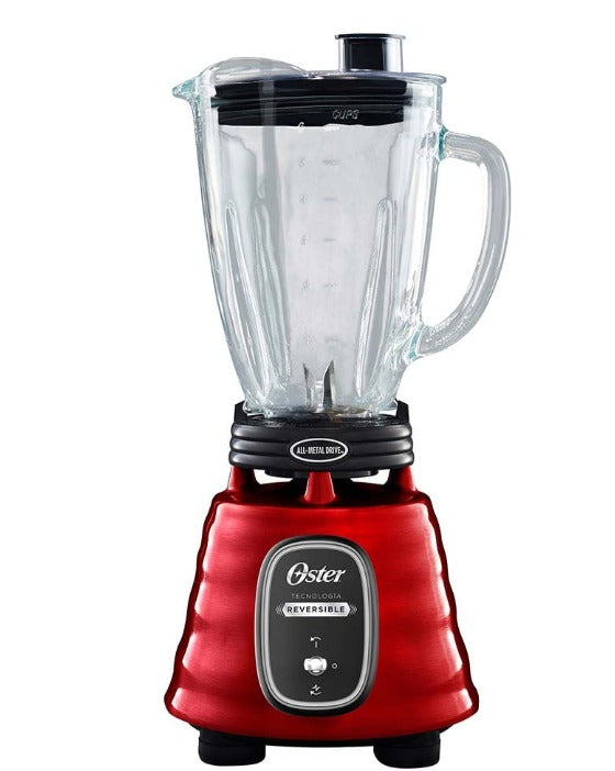 Oster Licuadora BLSTBESTR, 1.5 Litros, 700W, 2 Velocidades, Rojo