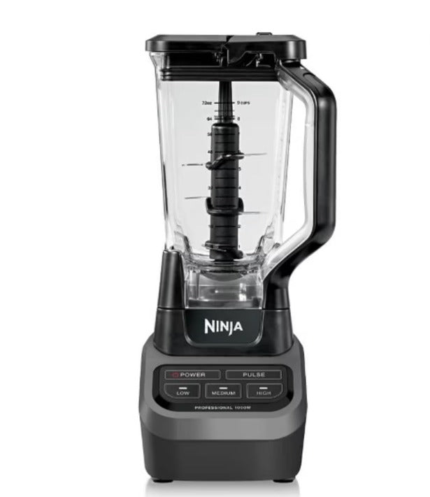 LICUADORA NINJA PROFESIONAL 1000 WATTS CUCHILLAS TATAL CRUSHING VASO