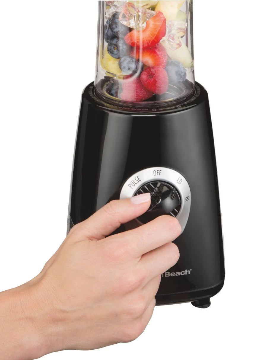 LICUADORA PERSONAL HAMILTON BEACH 2 VELOCIDADES Y PULSO MOTOR 600W