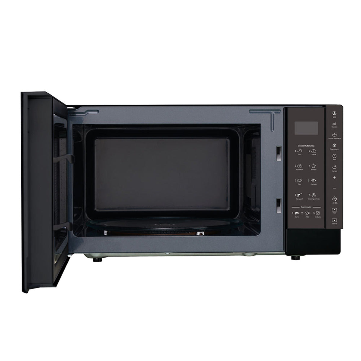 HORNO DE MICROONDAS MABE 1.1 PIES CUBICOS 10 NIVELES DE POTENCIA FUNCION DE DESCONGELADO ACABADO ESPEJO ROSE GOLD
