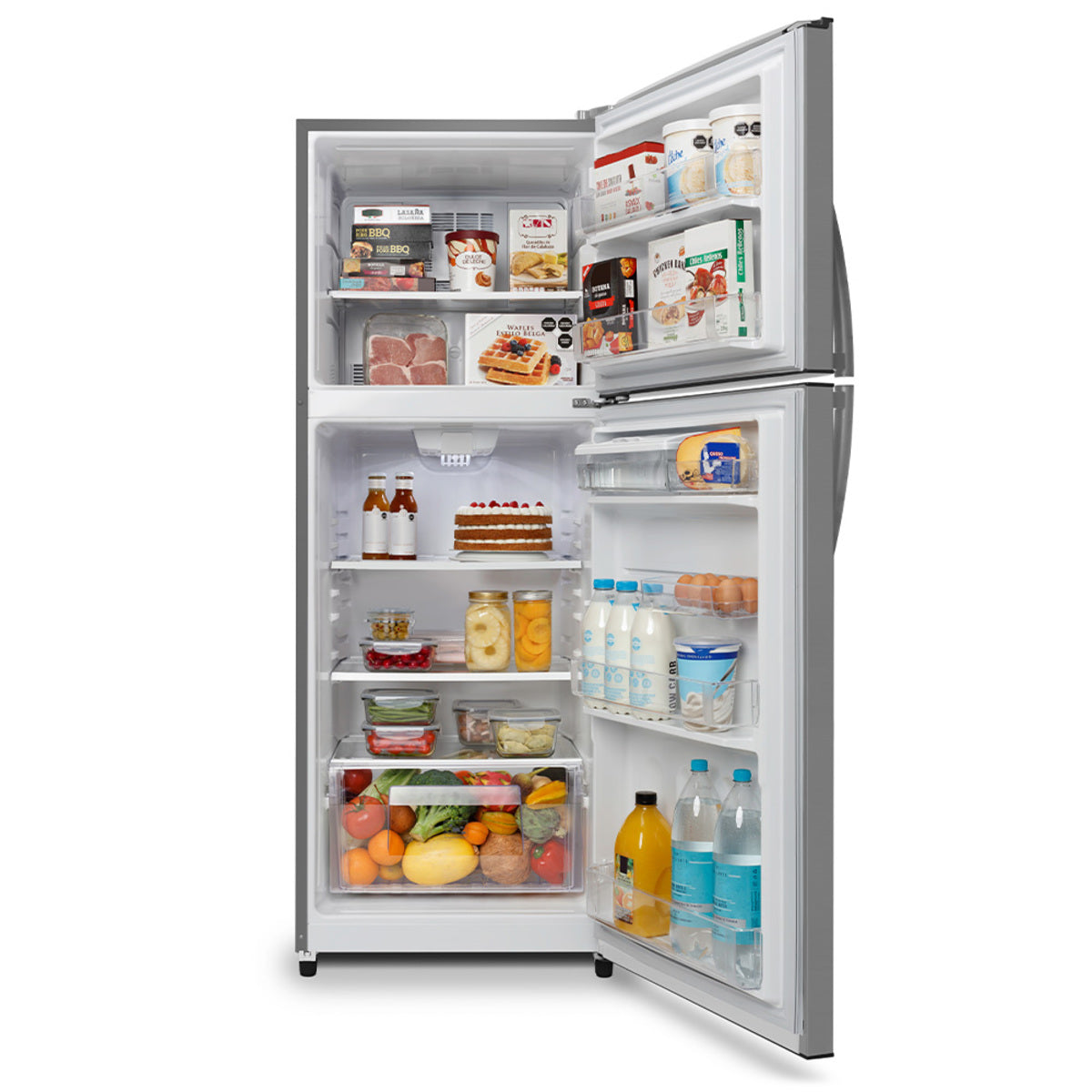 REFRIGERADOR AUTOMATICO MABE 14 PIES DARK SILVER