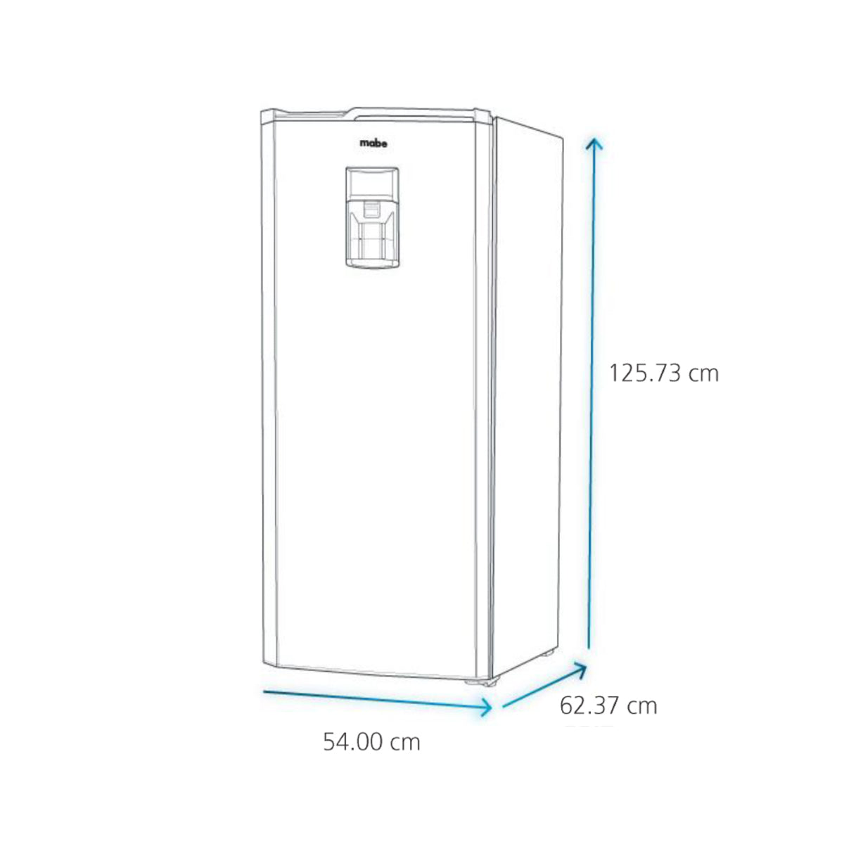 REFRIGERADOR MABE 8 PIES DESPACHADOR DE AGUA