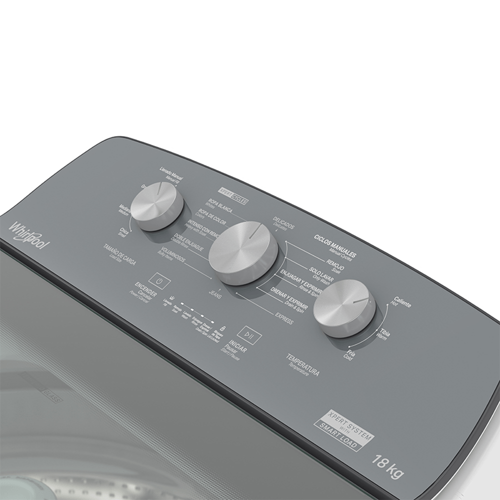 LAVADORA AUTOMATICA WHIRLPOOL 18 KILOS