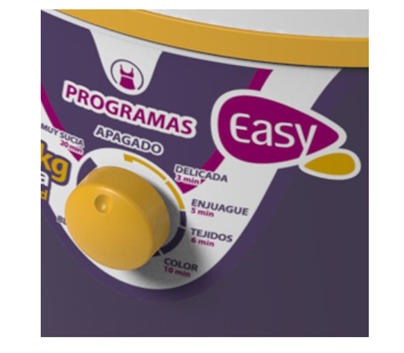 LAVADORA REDONDA EASY 21 KILOS LRE21M