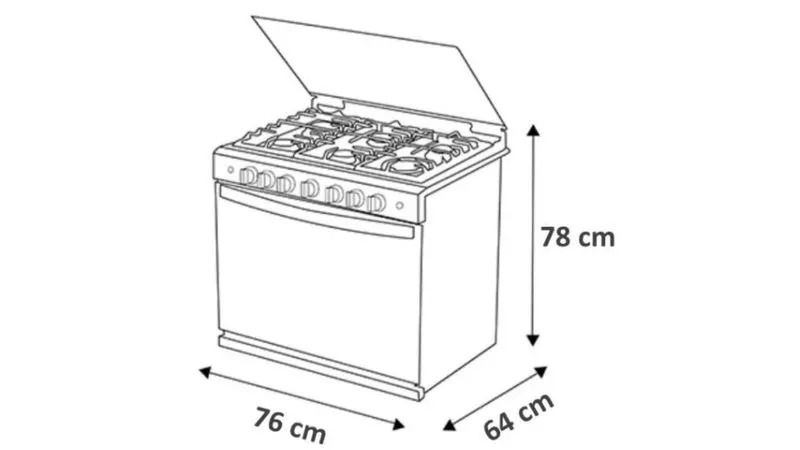 Estufa 30 Pulgadas Empotrable