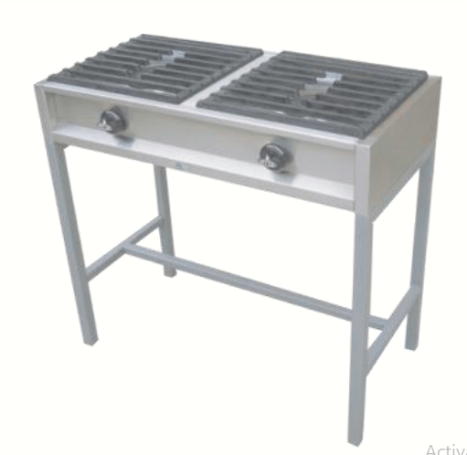 Parrilla Comercial 2 quemadores