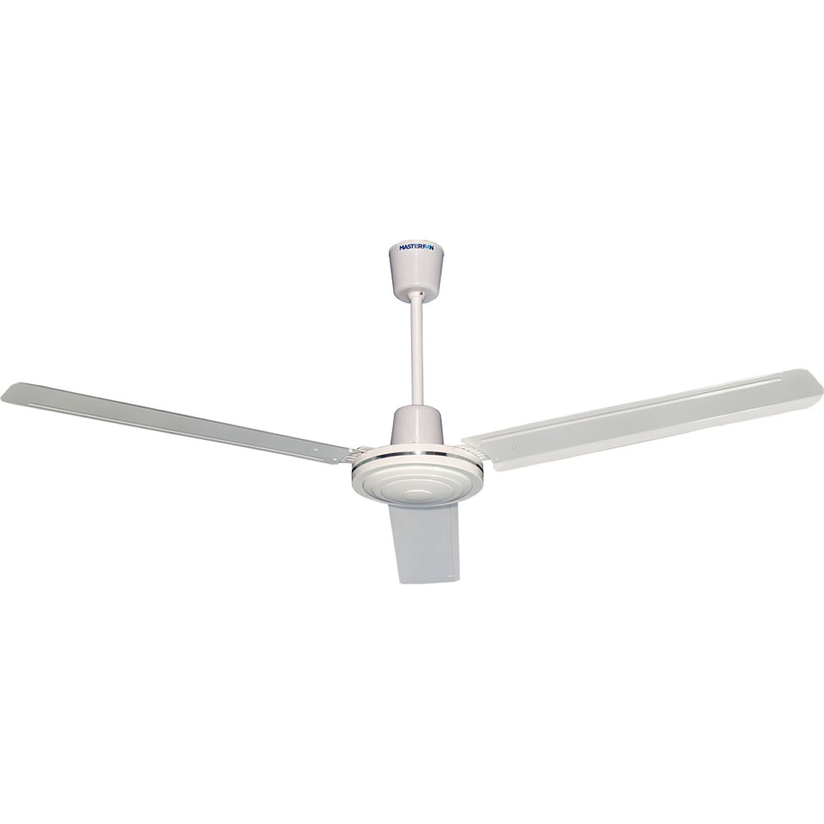 VENTILADOR DE TECHO INDUSTRIAL 56 PULGADAS, CONTROL DE PARED, BLANCO.