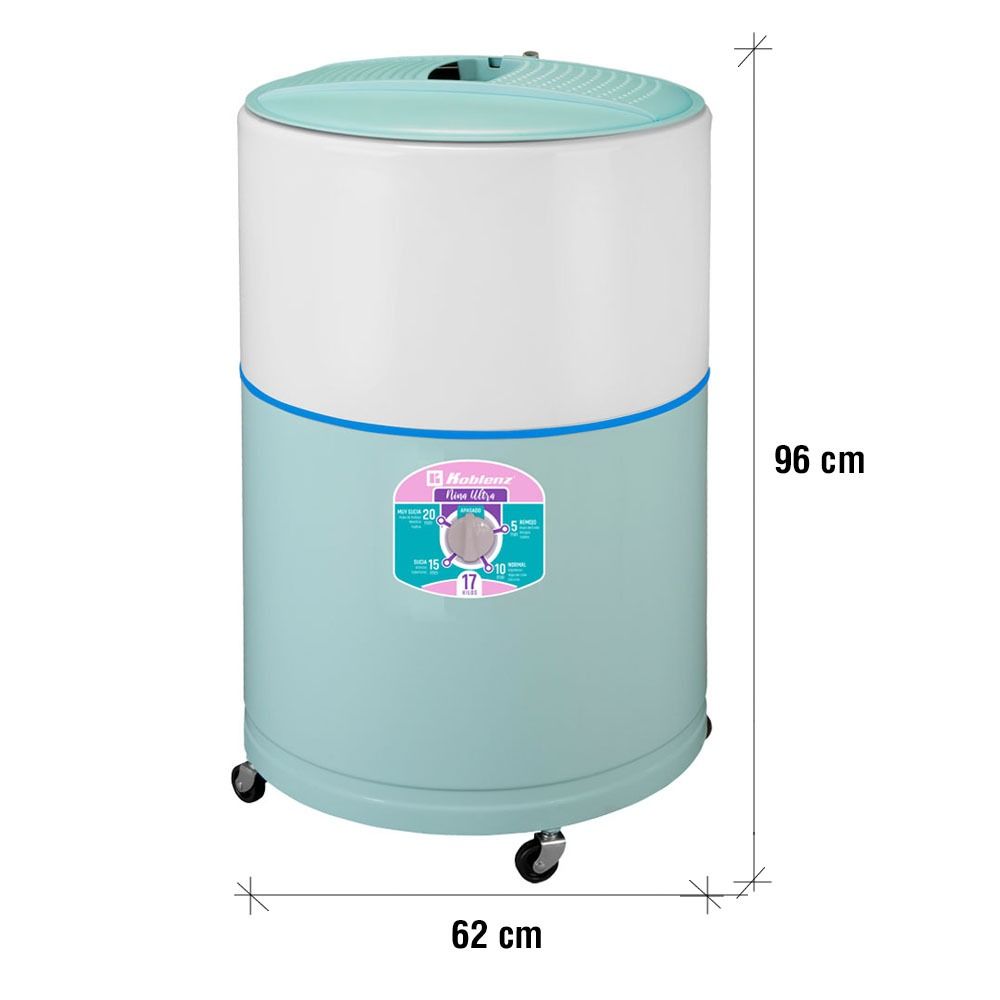 Lavadora Redonda Koblenz 17Kilos