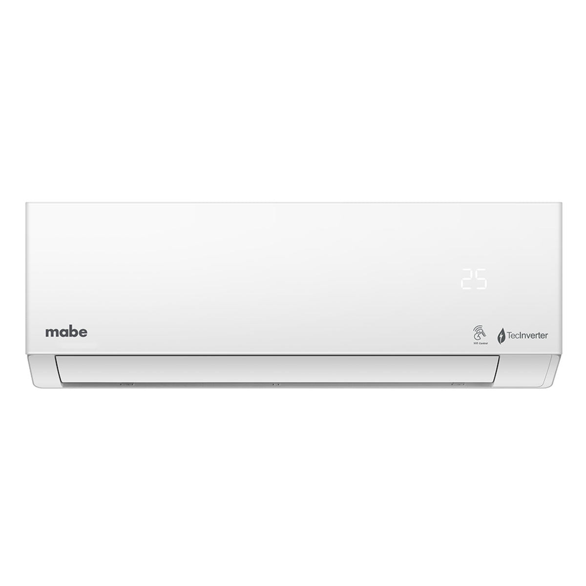 MINISPLIT MABE INVERTER 12000 BTU 1 TONELADA, FRIO/CALOR, 110V, BLANCO.