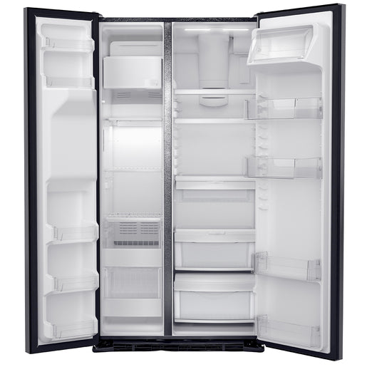 Refrigerador dúplex GE, 755 litros, despachador de agua, fábrica de hielos