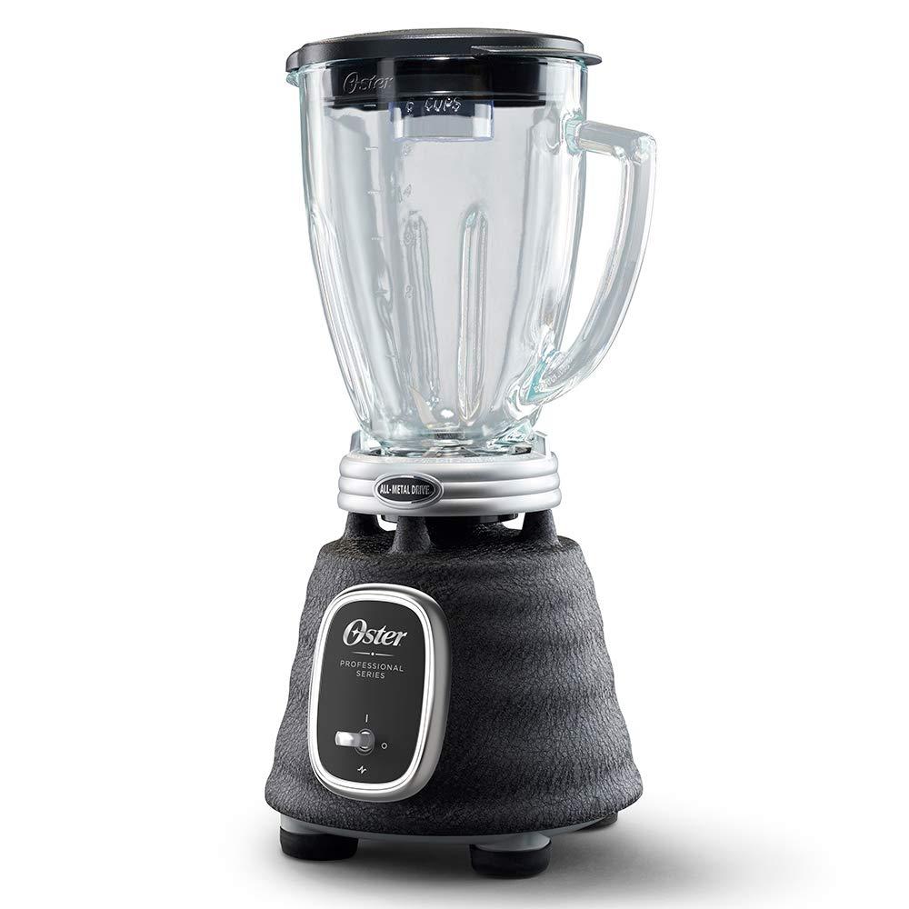 LICUADORA OSTER METALICA PULSO VASO DE VIDRIO MOTOR 700 WATTS