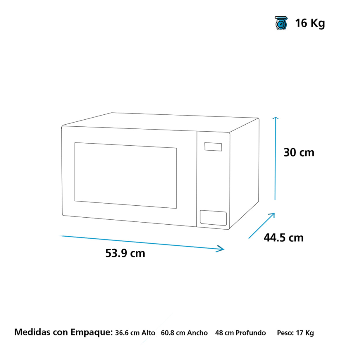 HORNO DE MICROONDAS GE 1.1 PIES